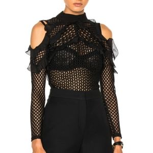 Self Portrait Purl Knit top